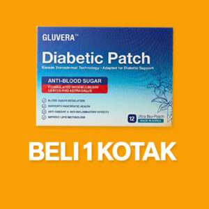 PROMO 48 JAM ( 1 KOTAK GLUVERA DIABETIC PATCH )